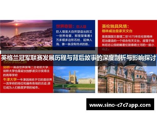 英格兰冠军联赛发展历程与背后故事的深度剖析与影响探讨