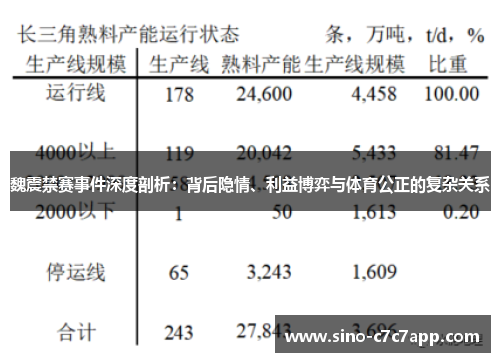 魏震禁赛事件深度剖析：背后隐情、利益博弈与体育公正的复杂关系